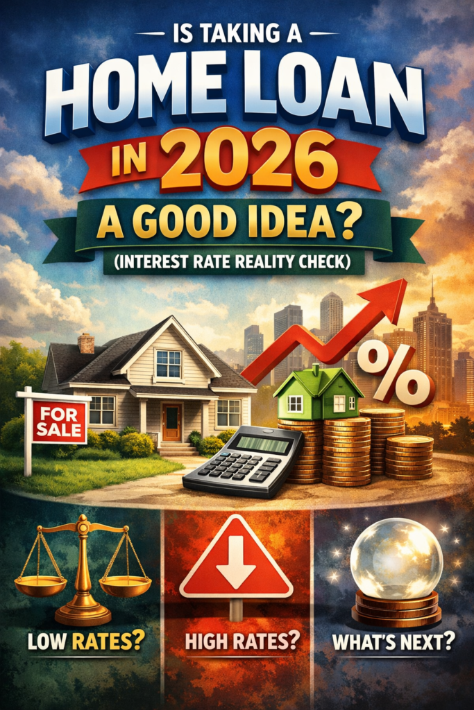 Home loan in 2026 interest rate comparison and EMI impact illustration